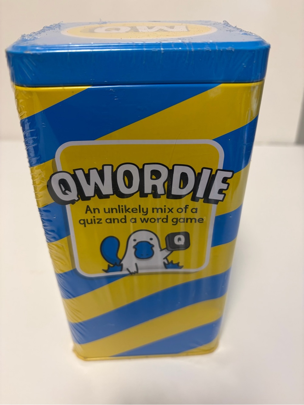 Qwirdie Card Game - Yellow & Blue